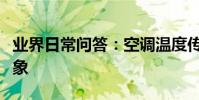 業界日常問答:空調溫度傳感器壞了有什么現象