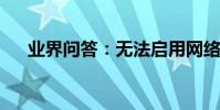 業界問答:無法啟用網絡發現怎么解決