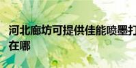 河北廊坊可提供佳能噴墨打印機維修服務地址在哪