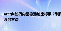 arcgis如何向圖像添加坐標系?利用arcgis為圖像添加坐標系的方法