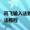 訊飛輸入法如何輸入特殊符號輸入特殊符號方法教程