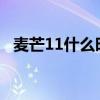麥芒11什么時候上市的 麥芒11什么時候上市 