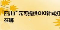 四川廣元可提供OKI針式打印機維修服務地址在哪