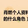 肖燃個人資料大曝光（他在身為一個胖子中演的什么角色）