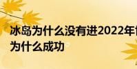 冰島為什么沒有進2022年世界杯 冰島足球隊為什么成功