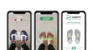 新的手機應用程序根據用戶腳部的3D形狀顯示鞋子的合腳程度