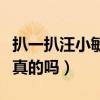 扒一扒汪小敏八卦（汪小敏當初走光的照片是真的嗎）