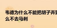韋德為什么不能把胡子弄到頭發上 韋德為什么不去馬刺