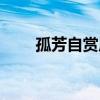 孤芳自賞原唱（孤芳自賞完整歌詞）