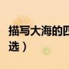 描寫大海的四字詞語（描寫大海的四字詞語精選）