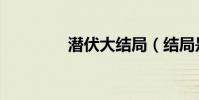 潛伏大結局(結局是什么)