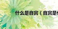 什么是自宮(自宮是什么意思)