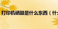打印機硒鼓是什么東西(什么是打印機硒鼓)