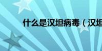 什么是漢坦病毒(漢坦病毒簡述)