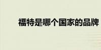 福特是哪個國家的品牌(福特簡介)