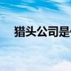 獵頭公司是什么意思（獵頭公司的含義）