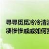 尋尋覓覓冷冷清清凄凄慘慘戚戚賞析（尋尋覓覓冷冷清清凄凄慘慘戚戚如何賞析）