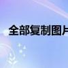 全部復制圖片快捷方式（全部復制快捷鍵）