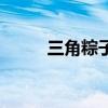 三角粽子包法（現在介紹給大家）