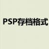 PSP存檔格式（PSP游戲已經停止更新了嗎）