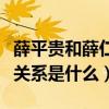 薛平貴和薛仁貴是什么關系（薛平貴和薛仁貴關系是什么）