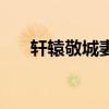 軒轅敬城妻子為何跳崖（軒轅群俠傳）
