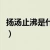揚湯止沸是什么意思（詞語揚湯止沸什么意思）