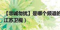 【非誠勿擾】是哪個頻道的(【非誠勿擾】是江蘇衛視)