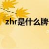 zhr是什么牌子的鞋（zhr是哪個牌子的鞋）