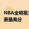 NBA全明星三分球大賽 NBA全明星三分球大賽最高分 
