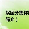 蝸居分集你劇情簡介（蝸居1到3集分集劇情簡介）