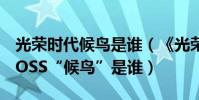 光榮時代候鳥是誰(《光榮時代》終極幕后BOSS“候鳥”是誰)