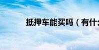 抵押車能買嗎(有什么麻煩嗎)