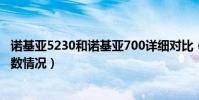 諾基亞5230和諾基亞700詳細對比(對比一下兩部手機的參數情況)