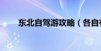 東北自駕游攻略(各自有什么特點)
