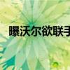 曝沃爾欲聯手考辛斯 考辛斯為什么服沃爾 