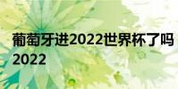 葡萄牙進2022世界杯了嗎 葡萄牙足球隊陣容2022