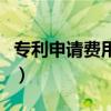 專利申請費用是多少（專利申請費用是多少錢）