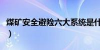 煤礦安全避險六大系統是什么(監測監控系統)