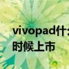 vivopad什么時候和吃雞適配 vivoPad什么時候上市 