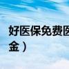 好醫保免費醫療金怎么使用（好醫保免費醫療金）