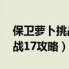 保衛蘿卜挑戰17攻略圖文詳解（保衛蘿卜挑戰17攻略）