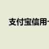 支付寶信用卡充值（支付寶 信用卡充值）