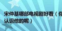 宋仲基哪部電視劇好看(你是從哪一部電視劇認識他的呢)