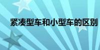 緊湊型車和小型車的區別(該怎么判斷)