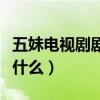 五妹電視劇劇情介紹（五妹電視劇劇情介紹是什么）