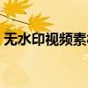 無水印視頻素材下載（無水印視頻素材下載）