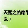 天醒之路路平的真實身份（天醒之路講述了什么）