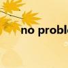 no problem表情包（no problem）