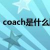 coach是什么牌子的包（coach是什么牌子）